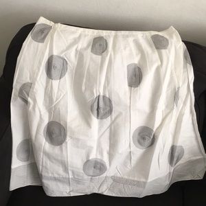 Black and white midi skirt from Talbots never used